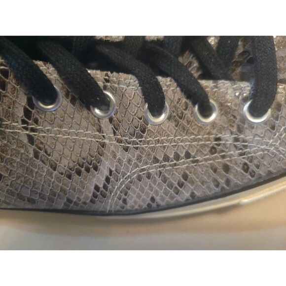 Converse Men's Archive Reptile Chuck 70 Ox Sneakers, Grey/Egret/Black, 13 Medium - Picture 8 of 10
